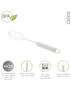 Varilla Batidora Acero Inoxidable 6 x 27,5 (Alt.) cm.