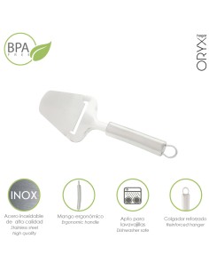 Cortador De Queso Acero Inoxidable 8 x 23 (Alt) cm.