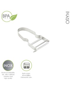 Pelapatatas Acero Inox 5 x 10,6 (Alt.) cm.