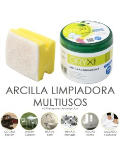 Arcilla Limpiadora Multiusos Tarro 500 gramos.