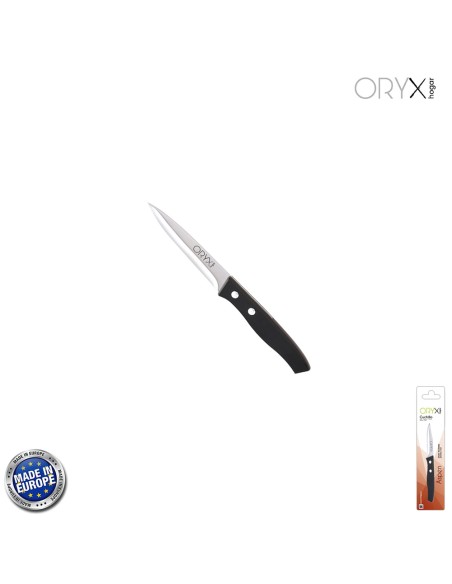 Cuchillo Aspen Patatero Hoja Acero Inoxidable 10 cm. Negro
