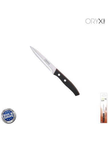 Cuchillo Aspen Cocina Hoja Acero Inoxidable 12 cm. Negro