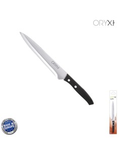 Cuchillo Aspen Cocinero / Chef Hoja Acero Inoxidable 20 cm. Negro