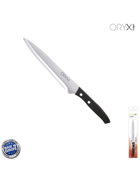 Cuchillo Aspen Cocinero / Chef Hoja Acero Inoxidable 20 cm. Negro