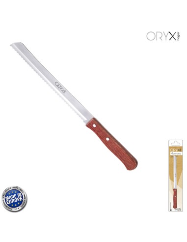 Cuchillo Montana Panero Hoja Acero Inoxidable 18 cm. Mango Madera