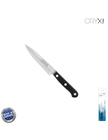 Cuchillo Grenoble Cocina Hoja Acero Inoxidable 13 cm. Negro