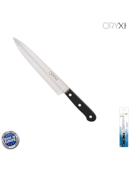 Cuchillo Grenoble Cocinero / Chef Hoja Acero Inoxidable 20 cm. Negro
