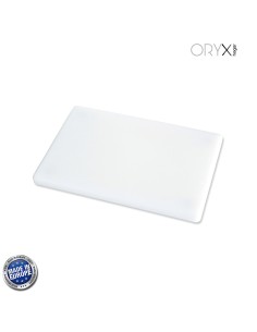 Tabla Cortar Polietileno 30x20x1,5 cm. Color Blanco