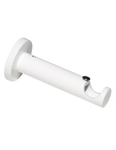 Soporte Zirconio Central Para Barras Ø 20 mm. Acabado Blanco
