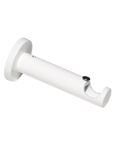Soporte Zirconio Central Para Barras Ø 20 mm. Acabado Blanco