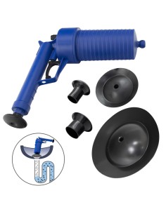 Desatascador Profesional Pistola Con Aire Comprimido