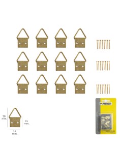 Cuelga Cuadros Anilla Nº2 (Blister 12 piezas)