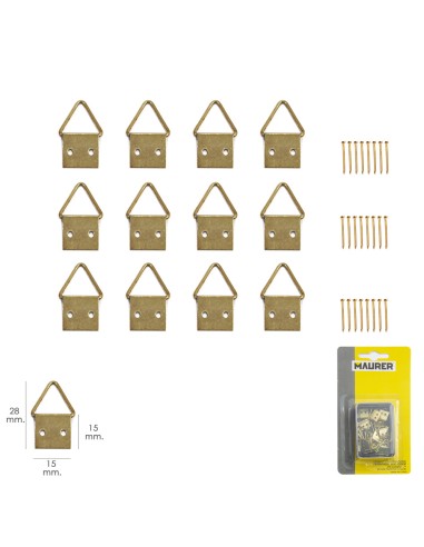 Cuelga Cuadros Anilla Nº2 (Blister 12 piezas)