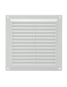 Rejilla Plastico Sobreponer Con Malla Posterior 20x20 cm.