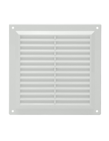 Rejilla Plastico Sobreponer Con Malla Posterior 20x20 cm.