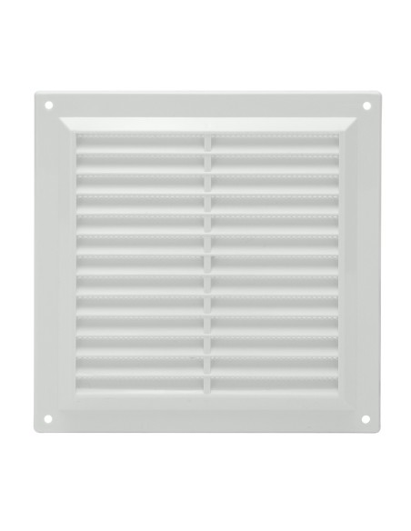 Rejilla Plastico Sobreponer Con Malla Posterior 20x20 cm.