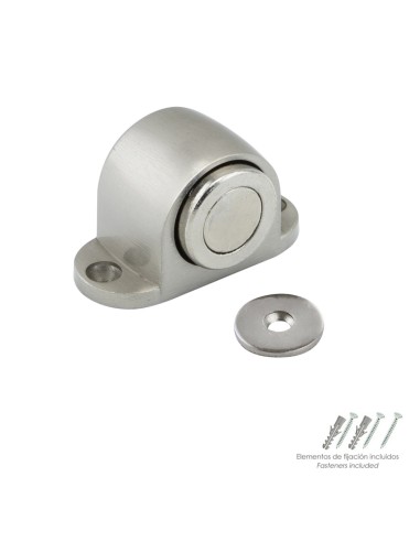 Tope Puerta Retenedor Magnetico Extrafuerte Acero Inoxidable.