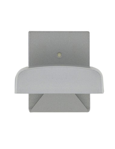 Colgador Percha Adhesivo Acero Inoxidable Color Gris