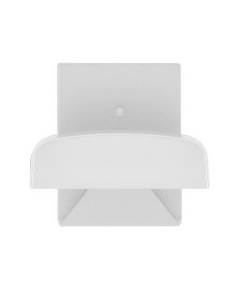 Colgador Percha Adhesivo Acero Inoxidable Color Blanco