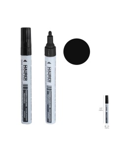 Rotulador Marcador Obra Profesional Pintura Permanente Negro