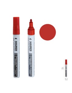 Rotulador Marcador Obra Profesional Pintura Permanente Rojo