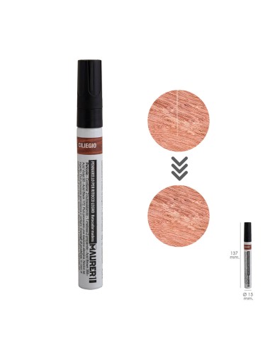 Rotulador Profesional Retoque Madera Color Cerezo