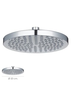 Rociador Ducha Acero Inoxidable Antical Ø 20 cm.