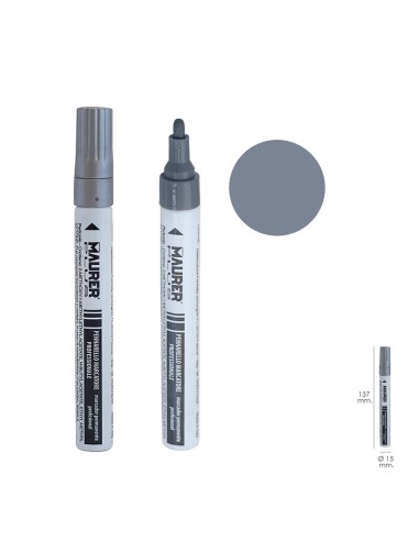 Rotulador Marcador Obra Profesional Pintura Permanente Plata