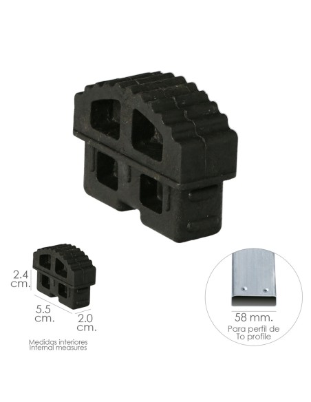 Contera Escalera 1 / 2 / 3 Tramos y Andamio Aluminio Classik Version 2019