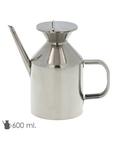 Aceitera Acero Inoxidable Modelo "Classic" 625ml.