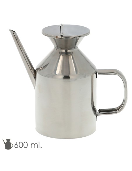 Aceitera Acero Inoxidable Modelo "Classic" 625ml.