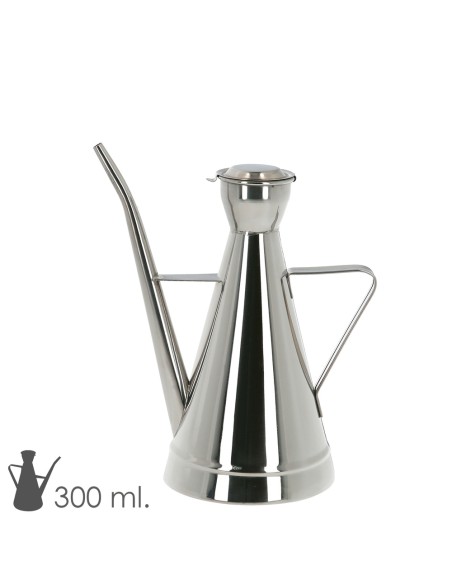 Aceitera Acero Inoxidable Modelo Elegant 300 ml.