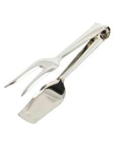 Pinzas Para Servir Acero Inoxidable 21 cm. Ideal para la cocina, servir ensaladas, servir carnes, pescados, etc.