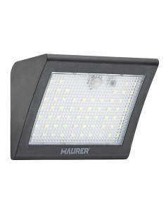 Aplique Solar Led 250 Lumenes Con Sensor De Movimiento y Crepuscular IP65