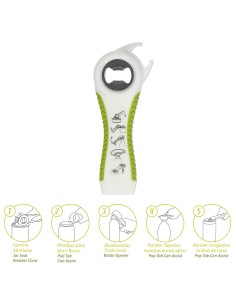 Abre Latas / Botellas / Botes Multifunción 5 en 1