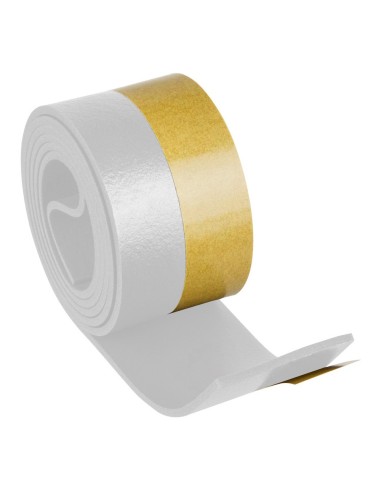 Burlete Umbral Autoadhesivo PVC Flexible Blanco