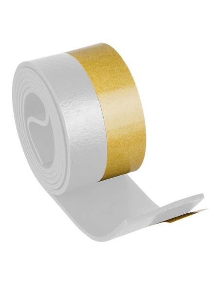 Burlete Umbral Autoadhesivo PVC Flexible Blanco
