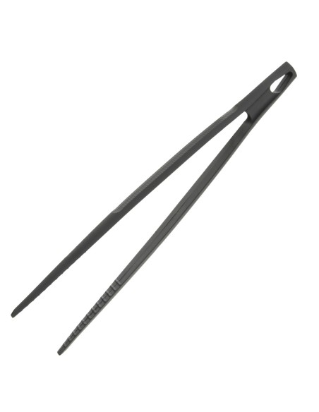 Pinzas De Cocina, Color Negro, Fabricadas en Nylon, 30cm.