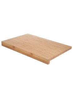 Tabla Cortar Cocina Fabricada En Madera De Bambu 100% Con Borde 46x30,5 cm.Tabla Cortar,Carne Pescado,Verduras,Frutas,Alimentos