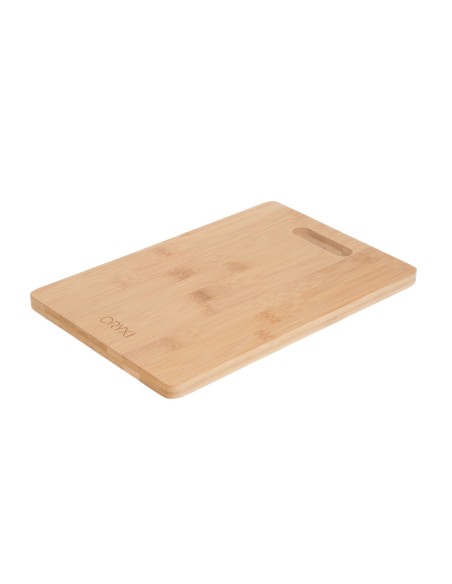 Tabla Cortar Cocina Fabricada En Madera De Bambu 100% Con Asa 30x20 cm.Tabla Cortar,Carne Pescado,Verduras,Frutas,Alimentos