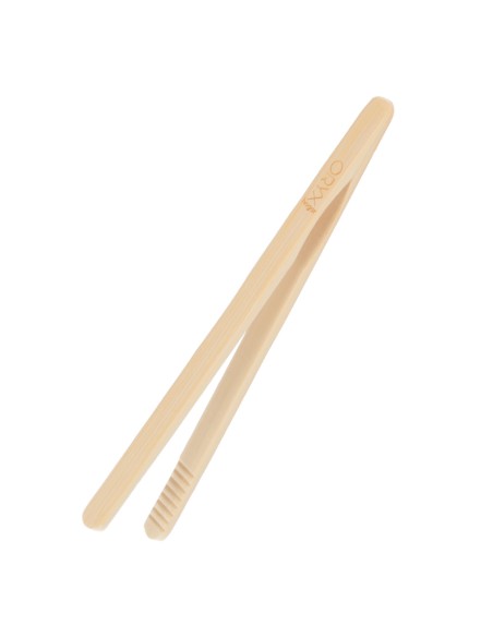 Pinzas De Cocina de Bambu Natural 20 cm.