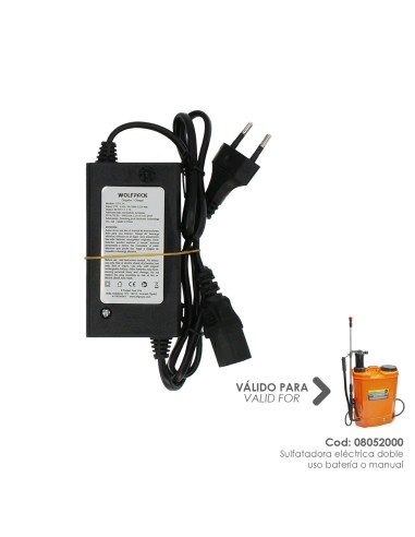Cargador Sulfatadora 08052000 Sulfatadora Electrica A Bateria 12 V / 8 Amperios