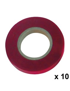 Cinta Para Atadora 11 x 0,15 mm. x 26 metros Rojo (Pack 10 Rollos)