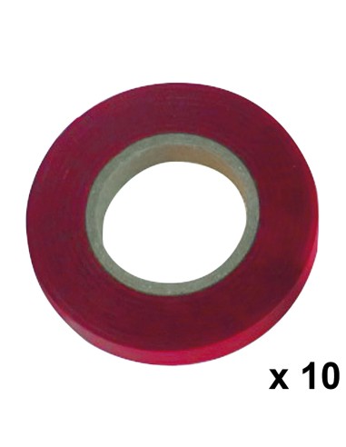 Cinta Para Atadora 11 x 0,15 mm. x 26 metros Rojo (Pack 10 Rollos)