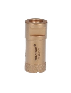 Corona Diamante Para Amoladora Ø 26 mm. Conexión Rosca M14. Corte Seco