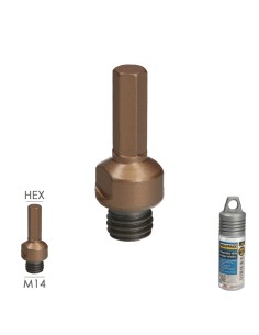 Adaptador M14 A Espiga Taladro, Adaptador Amoladora A Taladro