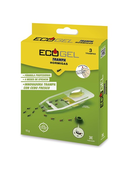 Ecogel Hormigas Trampa Hormigas 15 Gramos (Caja De 3 Unidades)