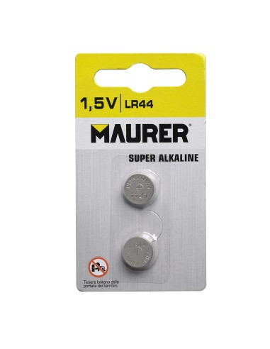 Pila Boton Alcalina LR44 (2 piezas)
