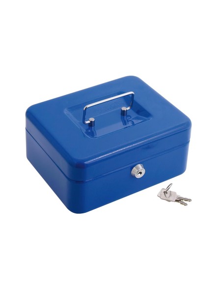 Caja Caudales Wolfpack Pintada Nº 2 200x155 mm. Con Bandeja Interior