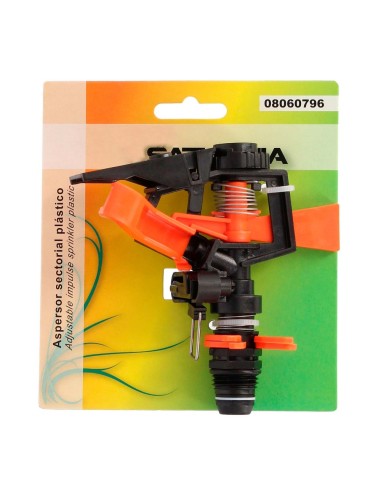 Aspersor Riego Regulable Sectorial Plastico Toma 1/2" Fabricado En plastico, Riego De Jardines / Cesped